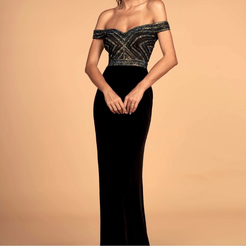 NWT velvet gown